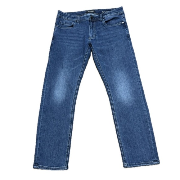 👖🔵 BLANKNYC Wooster Straight Stretch Jeans | Men’s Size 32 Trooper Blue - Picture 1 of 4